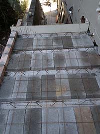 Rib & Block Floor slab extension